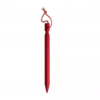 Basic Nature Heringe 18 cm - verzinkter Stahl, 10er-Pack, Hakenkopf, Silber
