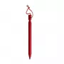 Basic Nature Heringe 18 cm - verzinkter Stahl, 10er-Pack, Hakenkopf, Silber