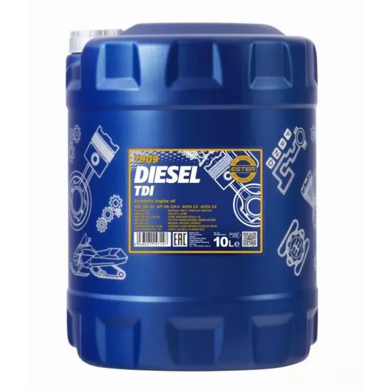 Mannol Diesel TDI 5W-30 7909, 10L vollsynthetisches Motoröl