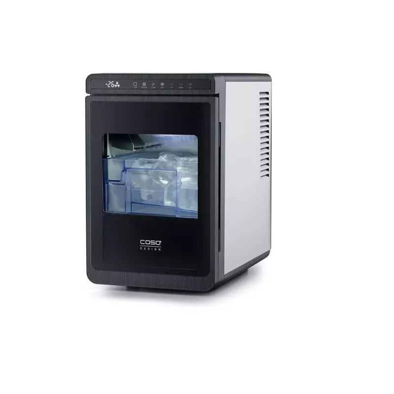 CASO Ice Cube Maker IceCube Pro 250W 2L Edelstahl/Schwarz
