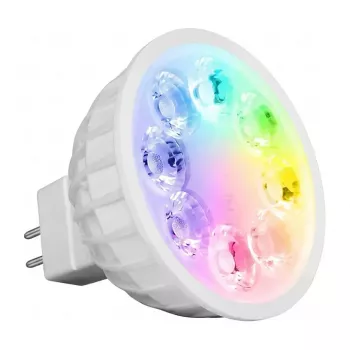 MIBOXER FUT104 LED Retrofit GX5.3 4W RGB+WW Lampe mit RF und Wi-Fi