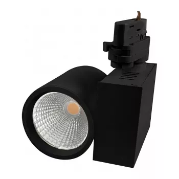 SYNERGY21 LED Schienenstrahler VLA-Serie 30W 45° Warmweiß CRI>90 Schwarz