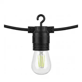 SYNERGY21 LED Retrofit E27 S14 Pink 2W für Lichterketten