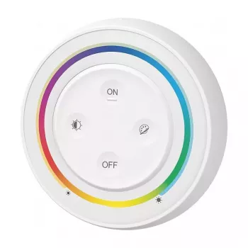 MIBOXER S2-w LED-Fernbedienung Rainbow Remote (Weiß) RGB+CCT für MiLight/Miboxer