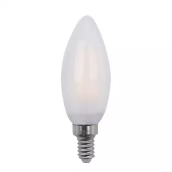 SYNERGY21 LED Retrofit E14 Kerzenlampe 4,5W Warmweiß Opal