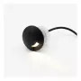 SYNERGY21 LED Einbau-Bodenspot ARGOS Runde Segment-2 IP67 Warmweiß - Schwarz