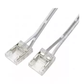 Synergy 21 LED Flex Strip COB IP20 Doppelverbinder mit Kabel für einfarbiges 10mm Band