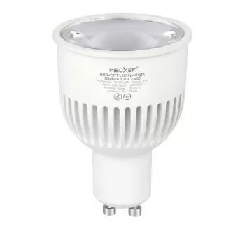 MIBOXER LED Retrofit GU10 6W RGB-WW (RGB-CCT) Spot Zigbee 3.0 + 2.4G Milight/Miboxer