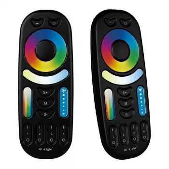 Miboxer Synergy 21 LED-Fernbedienung RGB-WW RGB-CCT 4 Zonen Schwarz (FUT092B)