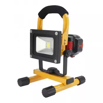 SYNERGY21 LED Akku Baustrahler 10W Gelb G3