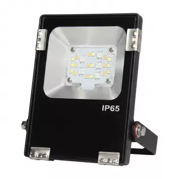 SYNERGY21 LED Flutlicht 10W Wireless und WLAN IP65 230V MiLight RGB+CCT