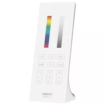 MIBOXER Y3-W 2.4GHz RGB+CCT LED-Fernbedienung, 3 Zonen, Weiß