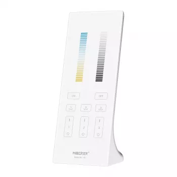 MIBOXER Y2-W 2.4GHz Dual White CCT LED-Fernbedienung, 3 Zonen, Weiß