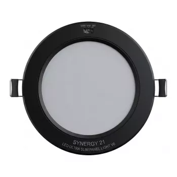SYNERGY21 Synergy 21 LED Ultra Slim LED Panel Light V6 6W SWW/WW/NW (3CCT) Schwarz 24V