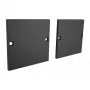 SYNERGY21 LED U-Profile ALU3535 End Cap (Paar) Schwarz