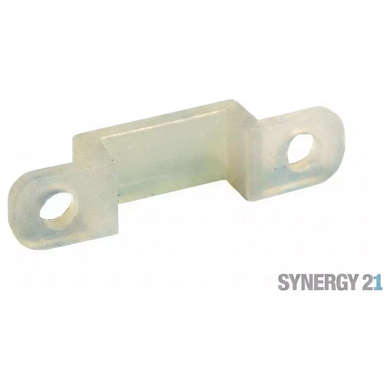 SYNERGY21 LED Flex Strip Silicone Mounting Clip 10-Pack 10mm