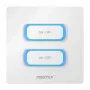 MIBOXER ESW2 2-Gang Smart Switch WiFi + 2.4GHz Motion Sensor Dimmer für Milight/Miboxer (Weiß)