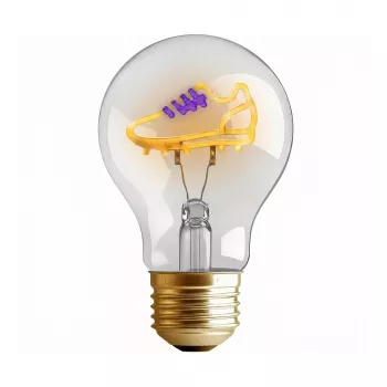 SYNERGY21 Synergy 21 LED Retrofit Dekorative Glühbirne A68 Fußballschuh Wiederaufladbar