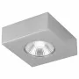 Synergy 21 LED-Einbaudeckenspot Helios Silber - Quadratisch - Aufputzrahmen