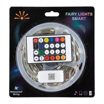 SYNERGY21 DIGITAL Party LED IP65 USB Controller mit RF-Fernbedienung oder Bluetooth-App, RGBW (S21-LED-JT240016)