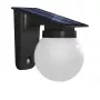 SYNERGY21 Synergy 21 LED Wandleuchte mit Akku und Solarlampe - Kugel Milchglas -