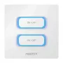 Synergy 21 LED-Fernbedienung 2-Gang Smart Switch 2,4GHz Bewegungsmelder + Dimmer für Milight/Miboxer (Weiß) (ESR2)