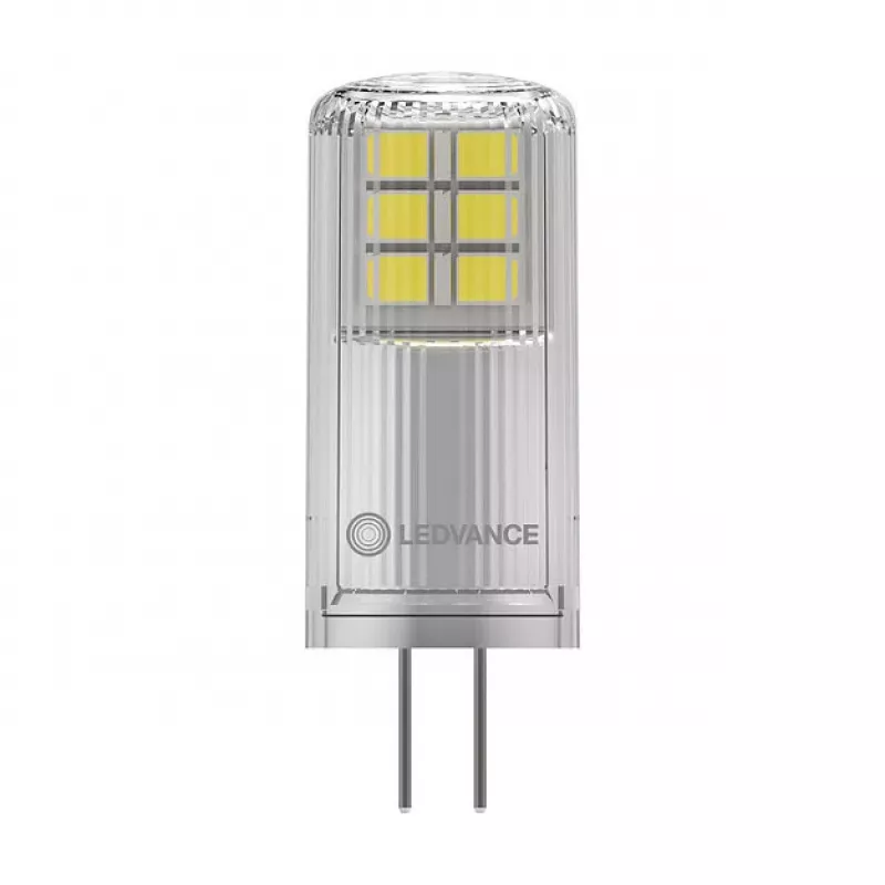 OSRAM LED PIN 12V P 2.2W 827 Clear G4 12V Niedervolt-LED-Lampe mit Stecksockel