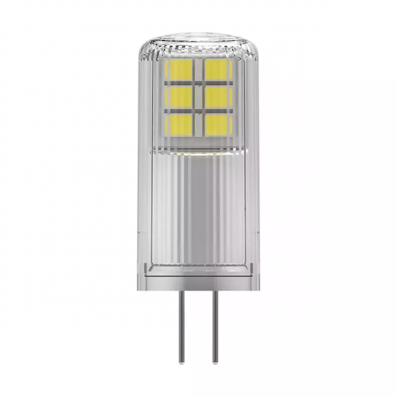 OSRAM LED PIN 12V P 2.2W 827 Clear G4 12V Niedervolt-LED-Lampe mit Stecksockel