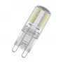 OSRAM LED PIN G9 2,6W 827 Clear G9 LED-Lampe mit Retrofit-Stecksockel