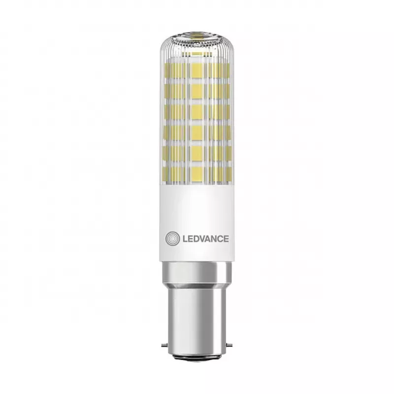 OSRAM LED SPECIAL T 6.5W 827 Clear B15d Tubular LED Lampe, 806 lm, 2700 K, Warmweiß, nicht dimmbar, 2er-Pack