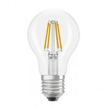 OSRAM LED Classic A 40 Filament P 3.4W 827 Clear E27 LED Lampe, klassische Birne