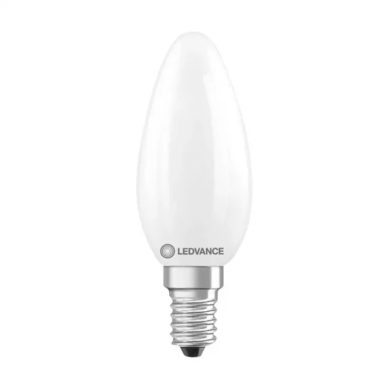 Osram LED Classic B 40 Filament P 3.4W 827 Frosted E14 LED Lampe, Kerzenform, Warmweiß