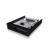 ICY BOX IB-2217ASTS Mobile Storage Rack - 2,5 inch (6,4 cm) auf 3,5 inch (8,9 cm) - Schwarz