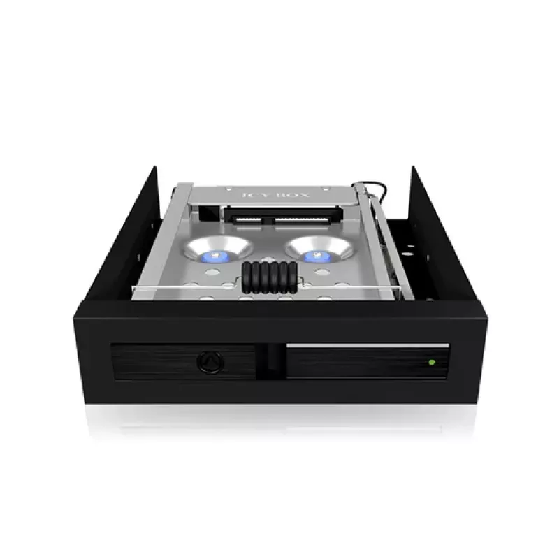 ICY BOX IB-2217ASTS Mobile Storage Rack - 2,5 inch (6,4 cm) auf 3,5 inch (8,9 cm) - Schwarz