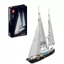 MOULD KING Modernes Zweimast-Segelboot Bauklötze-Set (893 Teile)