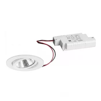 Brumberg Nivalis LED Einbaustrahler 8W 3000K 650lm Weiß Ausschnitt 68mm