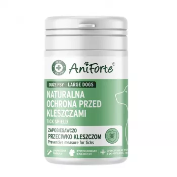 ANIFORTE Tick Shield Large Breeds - Hundeergänzungsfutter - 60 Tabletten