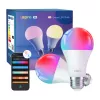 LEPRO B2-2 E27 Wi-Fi LED-Lampe, 1100 lm, 2er-Pack