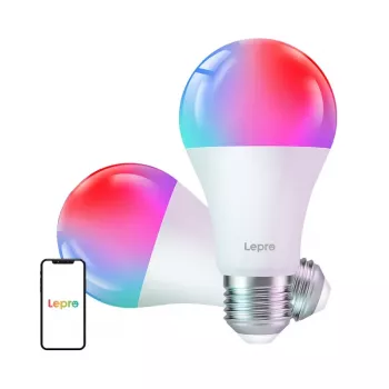 LEPRO B2-2 E27 Wi-Fi LED-Lampe, 1100 lm, 2er-Pack