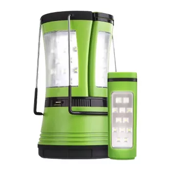 LEPRO 3300012 3-in-1 600-Lumen Camping-Laterne mit Powerbank