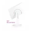 RIO MMFS-EU-L/1,6 Full Size Folding Mirror, Weiß