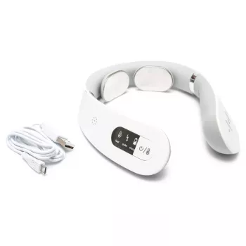 Bodi-Tek BT-NEMA-EU-SL/1.4 Nacken- und Schultermassagegerät, Weiß