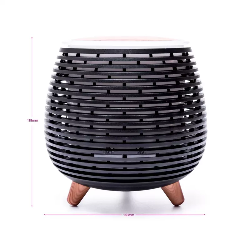 RIO DHOZ-EU/1.5 ZOEY Aromaöl-Diffuser - Ultraschall, 150ml, Weiß/Matt