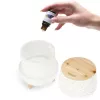 RIO DHTA-EU/1,2 TALIA Ultraschall-Aromaöl-Diffuser, 100 ml, Weiß mit Holzmaserungsbasis