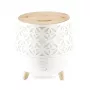 RIO DHTA-EU/1,2 TALIA Ultraschall-Aromaöl-Diffuser, 100 ml, Weiß mit Holzmaserungsbasis