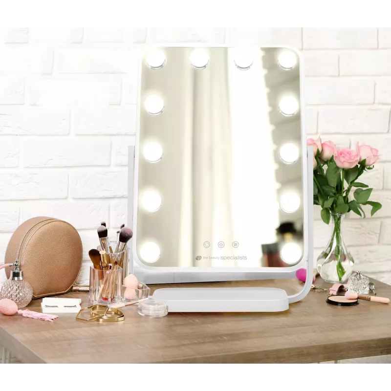 RIO MMHD-EU/1,3 Hollywood Glamour Schminktischspiegel mit LED-Beleuchtung