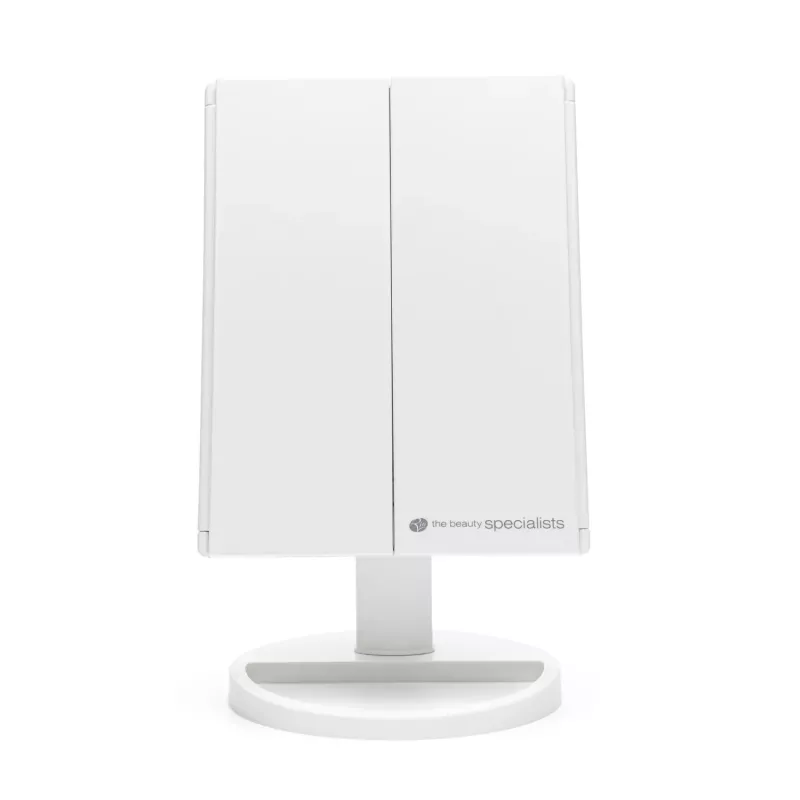 Rio MMFD-WH-EU/1,3 24 LED Touch Dimmable Makeup Mirror, Weiß