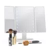 Rio MMFD-WH-EU/1,3 24 LED Touch Dimmable Makeup Mirror, Weiß