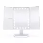 Rio MMFD-WH-EU/1,3 24 LED Touch Dimmable Makeup Mirror, Weiß