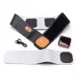 Bodi-Tek BT-ABSH-TOP-EU/1.2 Bauch- und Rückenmuskeltrainer mit Wärme, Schwarz/Orange